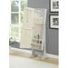 Darby Home Co Jewelry Floor Cheval Mirror Wood in Gray | 59 H x 15 W x 4 D in | Wayfair DBYH3855 34831344