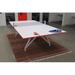 Scale 1:1 EYHOV Sport Conference Ping Pong Table Wood/Steel Legs/Metal in Gray/White | 30 H x 60 W x 108 D in | Wayfair SC-ESDW-6008-GWGW