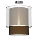 Seascape Lamps Lumiere 1 - Light Single Drum Pendant Metal | 32 H x 30 W x 30 D in | Wayfair SL_LUM30_AC