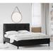 Latitude Run® Ahmik Upholstered Platform Bed Metal in Brown | 44 H x 78 W x 83 D in | Wayfair EYQN4292 41438516
