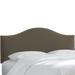 House of Hampton® Brighton Nail Button Arc Upholstered Panel Headboard Velvet | 51 H x 41 W x 4 D in | Wayfair HOHN3842 27439127