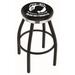 Holland Bar Stool US Armed Forces 25" Swivel Bar Stool Upholstered/Metal in Black | 25 H in | Wayfair L8B2C25POWMIA