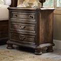 Hooker Furniture Rhapsody 3 - Drawer Nightstand in Reclaimed Natural/Wood in Brown | 32.25 H x 34.5 W x 20.25 D in | Wayfair 5070-90016
