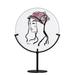 Kosta Boda SMÄM Lady Hat Water Globe Glass in Black/Pink | 7.75 H x 7.75 W x 7.75 D in | Wayfair 7091435