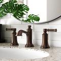 Moen Dartmoor Two-Handle Widespread Bathroom Faucet Trim Kit, Valve Required in Brown | Wayfair T6805ORB