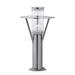 Wade Logan® Gerda Stainless Steel 1 -Light 16" H Hardwired Lantern Head Metal/Steel in Gray | 15.75 H x 9 W x 5.12 D in | Wayfair