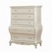 Lark Manor™ Gadson 5 Drawer 44" W Chest Wood in White | 56 H x 44 W x 20 D in | Wayfair ROSP5199 42664338