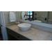 TashMart Stone Handmade Circular Vessel Bathroom Sink in Gray | 6 H x 16 D in | Wayfair TM003-L