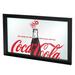 Trademark Global Coca-Cola 100th Anniversary Accent Mirror Wood in Brown | 15 H x 27 W x 0.75 D in | Wayfair COKE1505