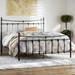 Lark Manor™ Annebeth Standard Bed Metal | 50 H x 59 W x 80 D in | Wayfair THRE4435 28690224