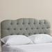 House of Hampton® Danicia Tufted Panel Headboard Upholstered/Linen | 51 H x 78 W x 4 D in | Wayfair WRLO6685 40762149