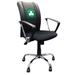 "DreamSeat Boston Celtics Secondary Logo Curve Office Chair"