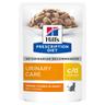 Hill's Prescription Diet umido per gatti in busta 48 x 85 g - c/d Multicare Urinary Care Prescription Diet Feline Pollo