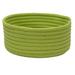 Winston Porter Broddy Polypropylene Decorative Bowl Plastic in Green | 5 H x 10 W x 10 D in | Wayfair BCMH2283 42505267