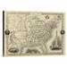 Global Gallery 'United States, 1851' by R.M. Martin Graphic Art on Wrapped Canvas Canvas | 16.28 H x 22 W x 1.5 D in | Wayfair GCS-295618-22-146