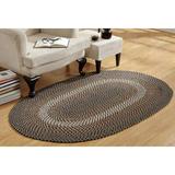 Black/White 20 x 5.5 in Indoor Area Rug - August Grove® Monnie Durable Braided Natural Area Rug Wool | 20 W x 5.5 D in | Wayfair AGGR4504 38756726