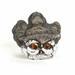 August Grove® Lansford Polyresin Little Owl Figurine Resin in Gray/White | 1.8 H x 2.2 W x 2 D in | Wayfair BE37F7A867414076BC7E93E11803BE82