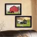 August Grove® Mail Pouch Barn & Mill 2-Piece Vignette Framed Wall Art for Living Room, Home Wall by Lori Deiter Paper in Black/Green/Red | Wayfair