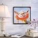 Trinx Poynor 'Summer Treat' Framed Graphic Art Print on Canvas in Blue | 14 H x 14 W x 2 D in | Wayfair AGGR3443 38251930