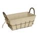 August Grove® Metal Basket Metal in Gray | 5 H x 12 W x 7 D in | Wayfair AGTG8103 45461663