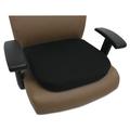 Alera® Cooling Gel Memory Foam Seat Cushion in Black | 2.75 H x 16.5 W x 15.75 D in | Wayfair ALECGC511