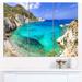 Design Art 'Greece Beaches of Milos Island' Photographic Print Multi-Piece Image on Canvas in Blue | 28 H x 36 W x 1 D in | Wayfair PT15299-3P