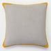 Amity Home Barrett Knitted Linen Throw Pillow Polyester/Polyfill/Linen | 20 H x 20 W x 1 D in | Wayfair YT424G-20