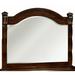 Astoria Grand Beachampton Transitional Accent Mirror Wood in Brown/Red | 42 H x 47.63 W x 1.88 D in | Wayfair ARGD5903 44338100