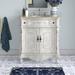 Lark Manor™ Gondola 36" Single Bathroom Vanity Set Wood/Marble in White | 35 H x 36 W x 21 D in | Wayfair 402441CCF2574E2BA6A80D2280D6D3C3