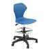 Marco Apex Series Drafting Chair in Blue | 28 H in | Wayfair 38203-32BK-ABL