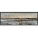 Ashton Wall Décor LLC 'Custom Mist I' Framed Painting Print on Canvas Canvas, Wood in Gray | 15.75 H x 45.75 W x 2 D in | Wayfair 6418