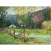 Ashton Wall Décor LLC Country Colors 'April' Painting Print on Wrapped Canvas Metal in Green | 24 H x 32 W x 1.5 D in | Wayfair 6627