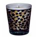 Mercer41 Leopard Spots Onyx Scented Designer Candle Paraffin in Black | 4 H x 4 W x 4 D in | Wayfair 54B9EAAF0EAB408387E99BC256AB76B4