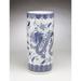 Bungalow Rose Dragon Umbrella Stand in Blue/White | 18 H x 8 W x 8 D in | Wayfair C3EEF79C88724DA598147CFC7A791680