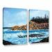 Breakwater Bay Roll Tide 2 Piece Painting Print on Wrapped Canvas Set Metal | 24 H x 32 W x 2 D in | Wayfair BRWT6770 33505012