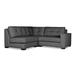 Gray Sectional - Wade Logan® Maggio 83" Wide Revolution Performance s® Corner Sectional Revolution Performance s®/Other Performance s | Wayfair