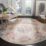 Blue/Gray 84 x 0.31 in Indoor Area Rug - Bungalow Rose Gardner Oriental Area Rug Polyester | 84 W x 0.31 D in | Wayfair BNRS6354 39898444