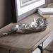 Brayden Studio® Three Peas in a Pod Metallic Sculpture 4.25 H x 20.37 W x 8.375 D in brown/grayMetal in Silver | Wayfair BRYS4427 32973660