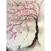 Buy Art For Less 'Cherry Blossom Tree' by Ed Capeau Graphic Art on Wrapped Canvas Metal in Black/Pink | 32 H x 24 W x 1.5 D in | Wayfair