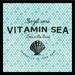 Buy Art For Less 'Go Get Some Vitamin Sea' by Brandi Fitzgerald Framed Graphic Art Paper in Blue/White | 18 H x 18 W x 1 D in | Wayfair