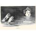 Buyenlarge 'In the Swim' by Charles Dana Gibson Painting Print in Black | 28 H x 42 W x 1.5 D in | Wayfair 0-587-27684-3C2842