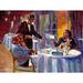 Buy Art For Less 'Lunch Meeting - Afternoon at the Dorchester Painting' by David Lloyd Glover Painting Print on Wrapped Canvas Canvas | Wayfair