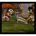 Buy Art For Less 'When I Grow Up I Want to Be a Football Player II' Framed Print Paper in Black/Brown/Green | 18 H x 18 W x 1 D in | Wayfair