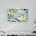 Brayden Studio® 'Charcoal & Lightning' Wrapped Canvas Print on Canvas Canvas, Wood in Gray/Yellow | 20 H x 30 W x 1.5 D in | Wayfair