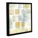 Brayden Studio® Caracalla Neutral II Framed Graphic Art on Wrapped Canvas in Black | 14 H x 14 W x 2 D in | Wayfair BYST2499 40410656