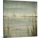 Highland Dunes 'Blue Tranquility II' by Randy Hibberd Painting Print on Canvas in Blue/Brown | 24 H x 24 W x 1.25 D in | Wayfair