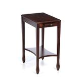 Lark Manor™ Sbordone End Table w/ Storage Wood in Brown | 26 H x 12 W x 18 D in | Wayfair 8F6484AEAF2442BDA04F96060D7146E7