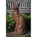 Campania International Checkers Statue Concrete, Copper in Green | 29.25 H x 10.25 W x 11.25 D in | Wayfair A-577-VE