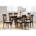 Lark Manor™ Anastin Extendable Solid Wood Dining Table Wood in Black | 30 H in | Wayfair CST1942 4436240