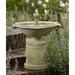 Campania International Borghese Cast Stone Fountain Concrete in Green | 27.25 H x 25.5 W x 20 D in | Wayfair FT-219-EM